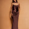 Anna Corset Gown Espresso Front