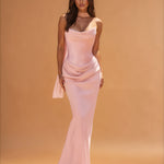 Anna Corset Gown Pale Pink FRONT