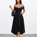 Belina Midi Dress Black Front