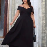 Belina Midi Dress- Black