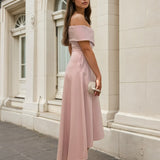 Belina Midi Dress Pink Side