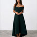 Belina Midi Dress Green Front
