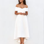 Belina Midi Dress White