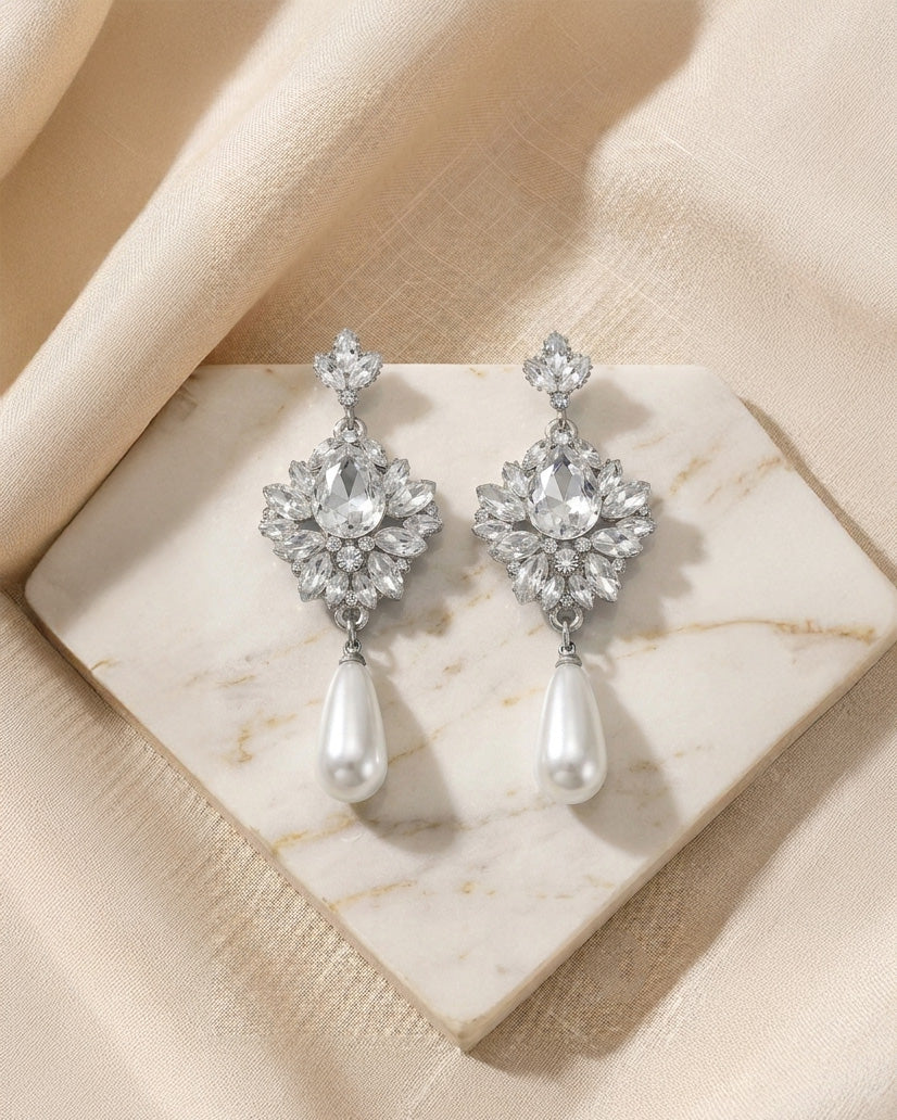 Blanca Earrings Silver