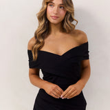 Briana Maxi Dress- Black