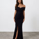 Briana Maxi Dress Black Front