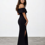 Briana Maxi Dress Black back