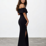 Briana Maxi Dress Black back