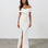 Briana Maxi Dress White Front