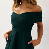 Britt Mini Dress - Green