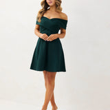 Britt Mini Dress - Green