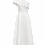 Brooklyn Midi Dress White 