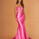 Calista Corset Gown Pink Front