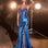 Blair Strapless Corset Gown - Royal