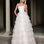 Celeste Layered Strapless Ball Gown Ivory Front