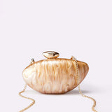 Damiana Clutch - Coffee