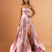 Davina Corset Gown Pink Front