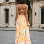 Elara midi print floral Back