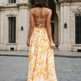 Elara midi print floral Back