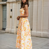 Elara midi print floral Side
