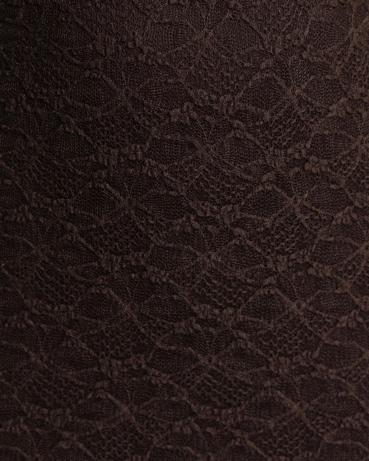 Gabbie Lace Maxi Dress Chocolate fabric