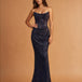 Gabriella Sequin Corset Gown FRONT