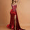 Giordana Corset Gown Red Front