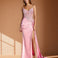 Giordana Corset Gown Dusty Rose Front