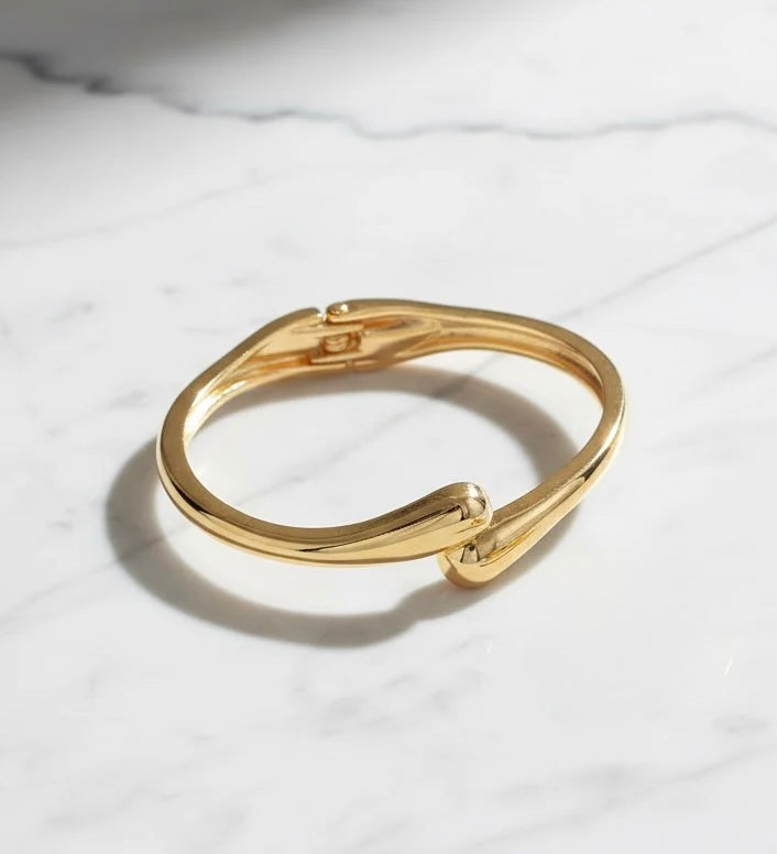 Honey Bangle Bracelet Gold