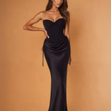 Mariana Corset Gown Black Front