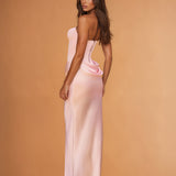 Mariana Corset Gown Pink back