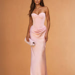 Mariana Corset Gown Pink front