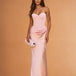Mariana Corset Gown Pink front