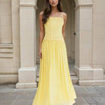 Mariana Maxi Dress Yellow Front