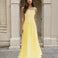 Mariana Maxi Dress Yellow Front