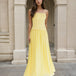 Mariana Maxi Dress Yellow Front