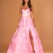 Mariella Layered Corset Gown Pink Front