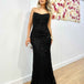 Nora Beaded Gown - Black