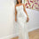 Nora Beaded Gown - Vintage White