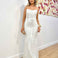 Nora Beaded Gown - Vintage White