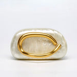 Oceana Clutch Gold Front