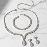 Orbit 3 Piece Jewellery Set Silver