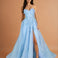 Paula Corset Tulle Ball Gown Pastel Blue Front
