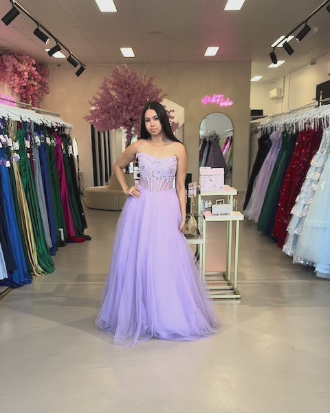 Lilla Corset Lilac Video 