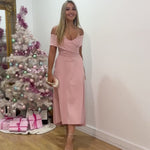 Belina Midi Dress Pink Video