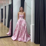 Davina Corset Gown Pink Video
