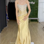 Romana Corset Gown Gold Video