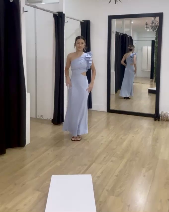 Cassia Maxi Dress Blue Video