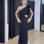 Cassia Maxi Dress Black Video