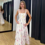 Magnolia One Shoulder Mini Dress Pink Floral Video